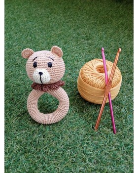 Bear Teether And Rattle